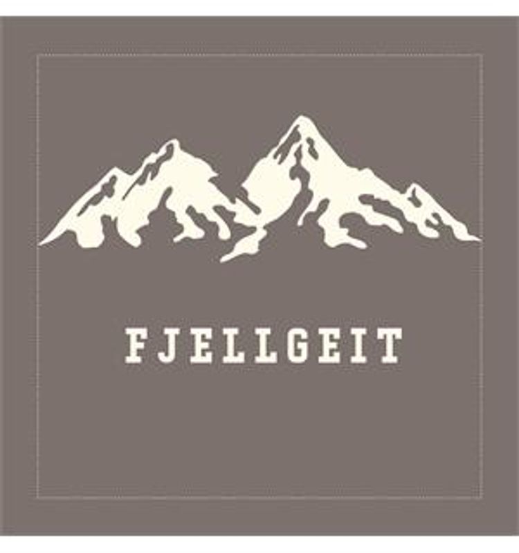 Serviett fjellgeit