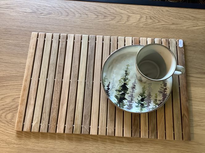 Hovedbilde Teak brikke