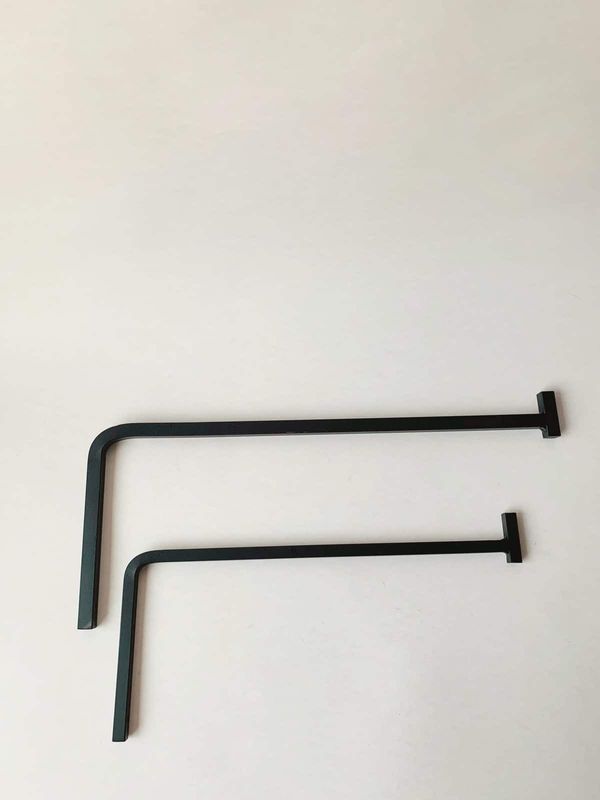 Veggholder i metall 33 cm