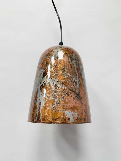 Hovedbilde Lampe antikk brun/kobber