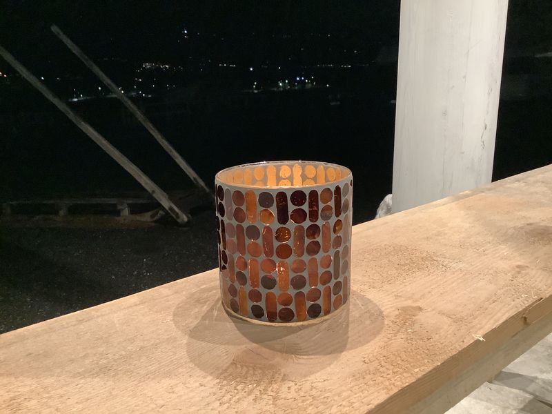 Lysglass mosaikk