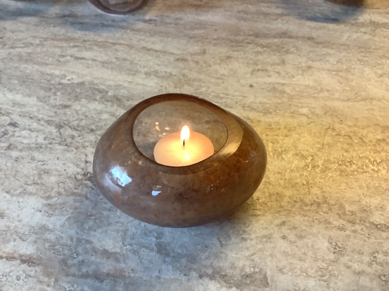 Lysholder glass, rust